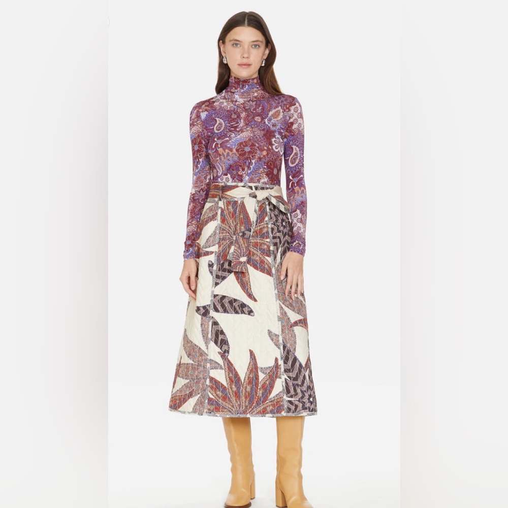 NEW MARIE OLIVER Reversible Zoie Skirt 12